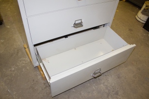 Used FireKing 4 Drawer Lateral Filing Cabinet